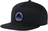 Burton Underhill Snapback Hat - true black