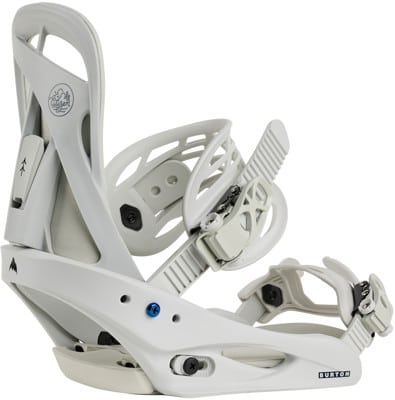 Burton Women's Citizen Snowboard Bindings 2026 - gray cloud - view large