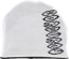 Corduroy Cobweb Reversible Skully Beanie - black - alternate
