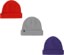 Burton Recycled DND Beanie 3-Pack - prism violet/fiesta red/gray cloud