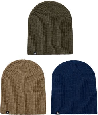 Burton Recycled DND Beanie 3-Pack - nightfall/summit taupe/forest moss - view large