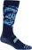 Burton Women's Performance Midweight Snowboard Socks - jake blue camo