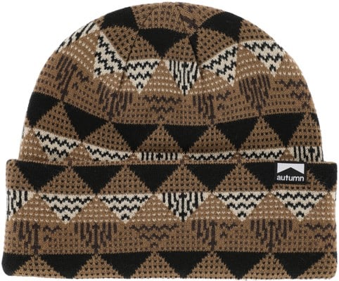 Autumn Landscape Beanie - light brown - view large