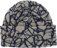Corduroy Deadlung Beanie - navy