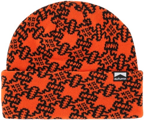 Autumn Landscape Beanie - safety orange - view large