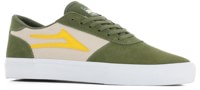 Lakai Manchester Skate Shoes - chive suede