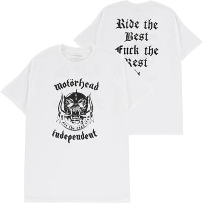 Independent Motorhead Warpig T-Shirt - white - view large