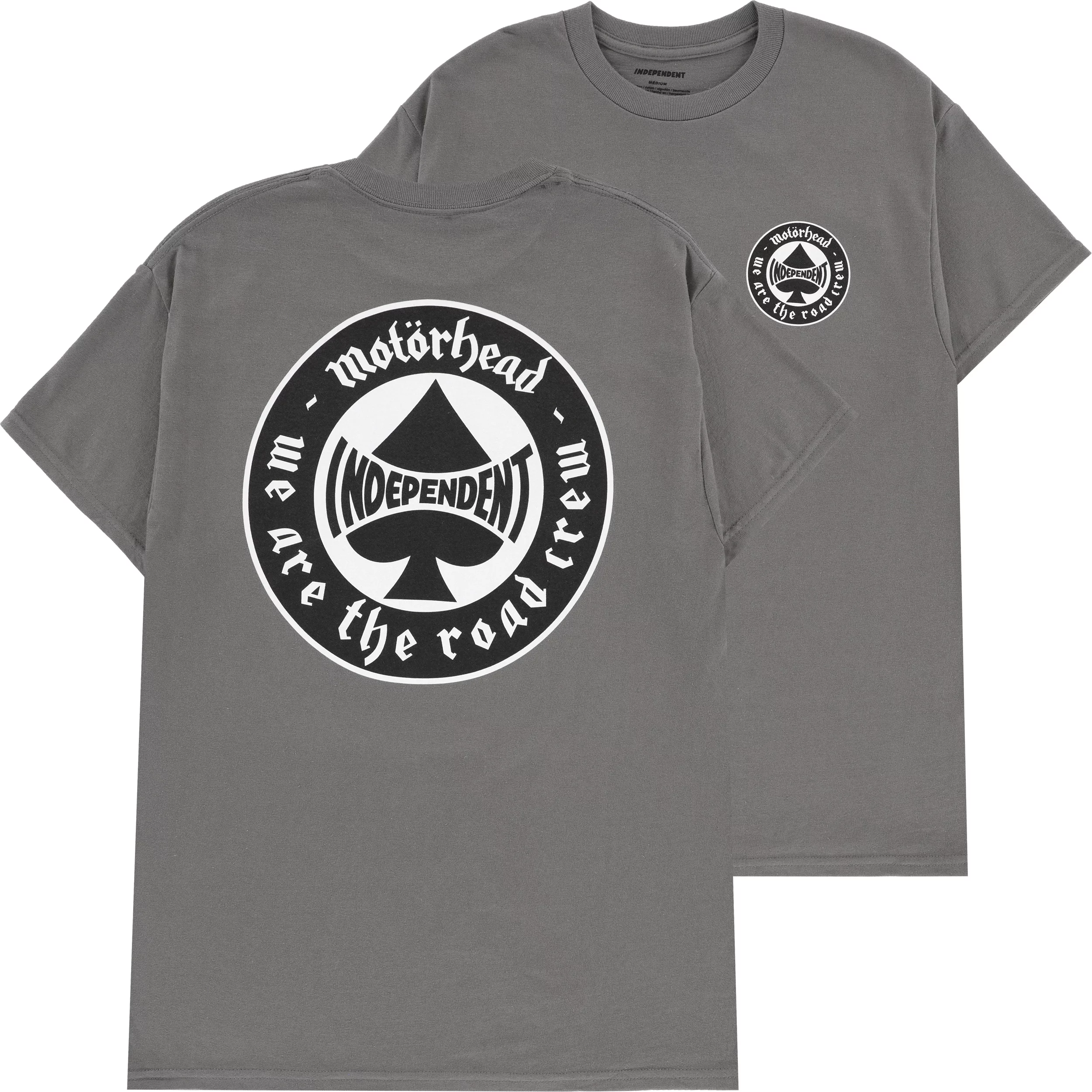 Independent Motorhead Spade T-Shirt - charcoal | Tactics