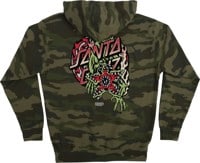 Santa Cruz Stranger Things Demogorgon Dot Hoodie - forest camo