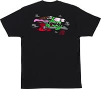 Santa Cruz Stranger Things Eddie Slasher T-Shirt - black