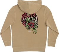 Santa Cruz Kids Stranger Things Demogorgon Dot Hoodie - pigment sandstone