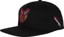 Santa Cruz Stranger Things Hellfire Club Snapback Hat - black