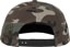 Santa Cruz Stranger Things Hellfire Club Snapback Hat - camo - reverse