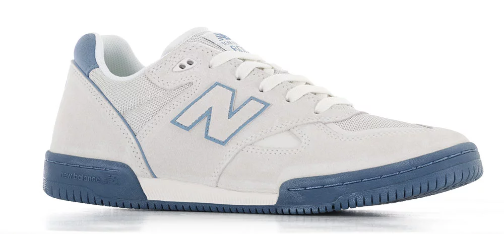 New Balance Numeric 600 Tom Knox Skate Shoes - light grey/blue