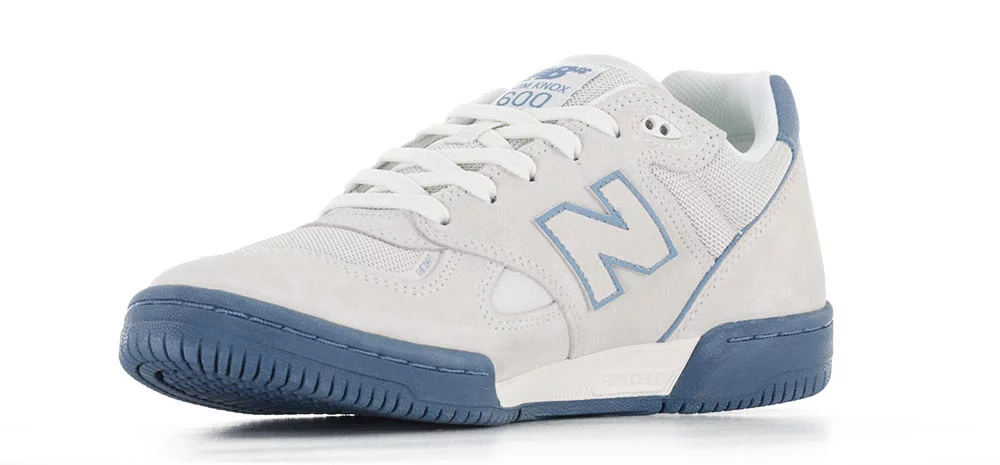 New Balance Numeric 600 Tom Knox Skate Shoes - light grey/blue