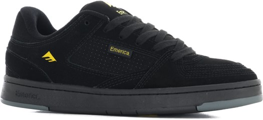 Emerica Mute Skate Shoes - black/yellow/black - view large