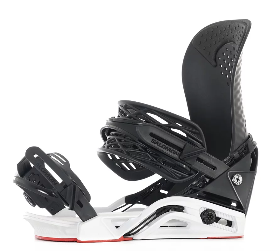スノーボード ALL BLACK EDDITION!!SALOMON hologram M Salomon Hologram Snowboard Bindings 2025 – Ski Pro AZ