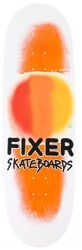 Fixer Speedball Spray 10.0 Egg Shape Skateboard Deck - orange