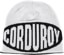 Corduroy No Regrets Reversible Skully Beanie - black - front