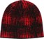Corduroy Shadow Plaid Reversible Skully Beanie - red - alternate