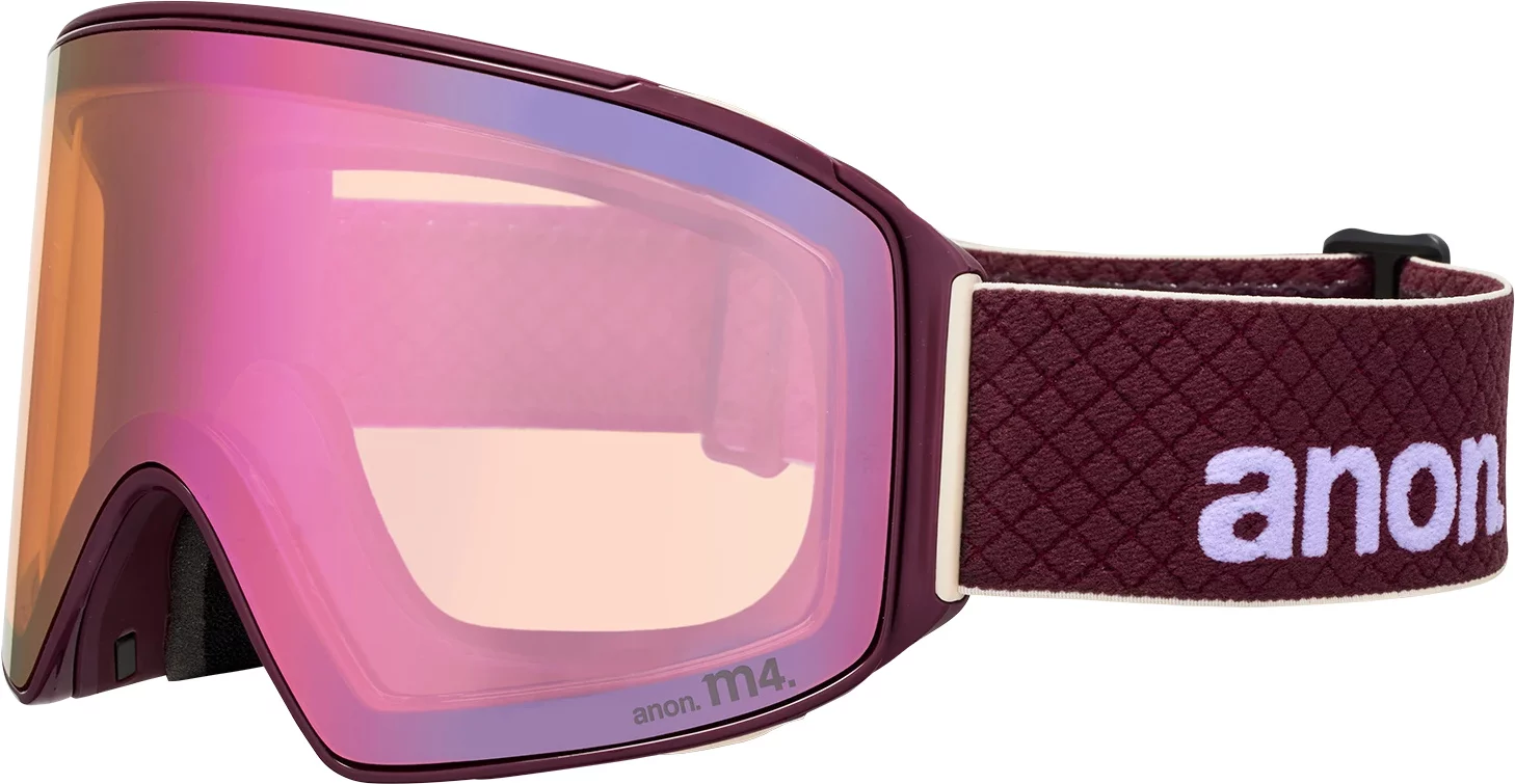 Anon M4 Cylindrical Goggles + MFI Face Mask & Bonus Lens - deep