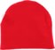 Corduroy Cobweb Reversible Skully Beanie - red - reverse