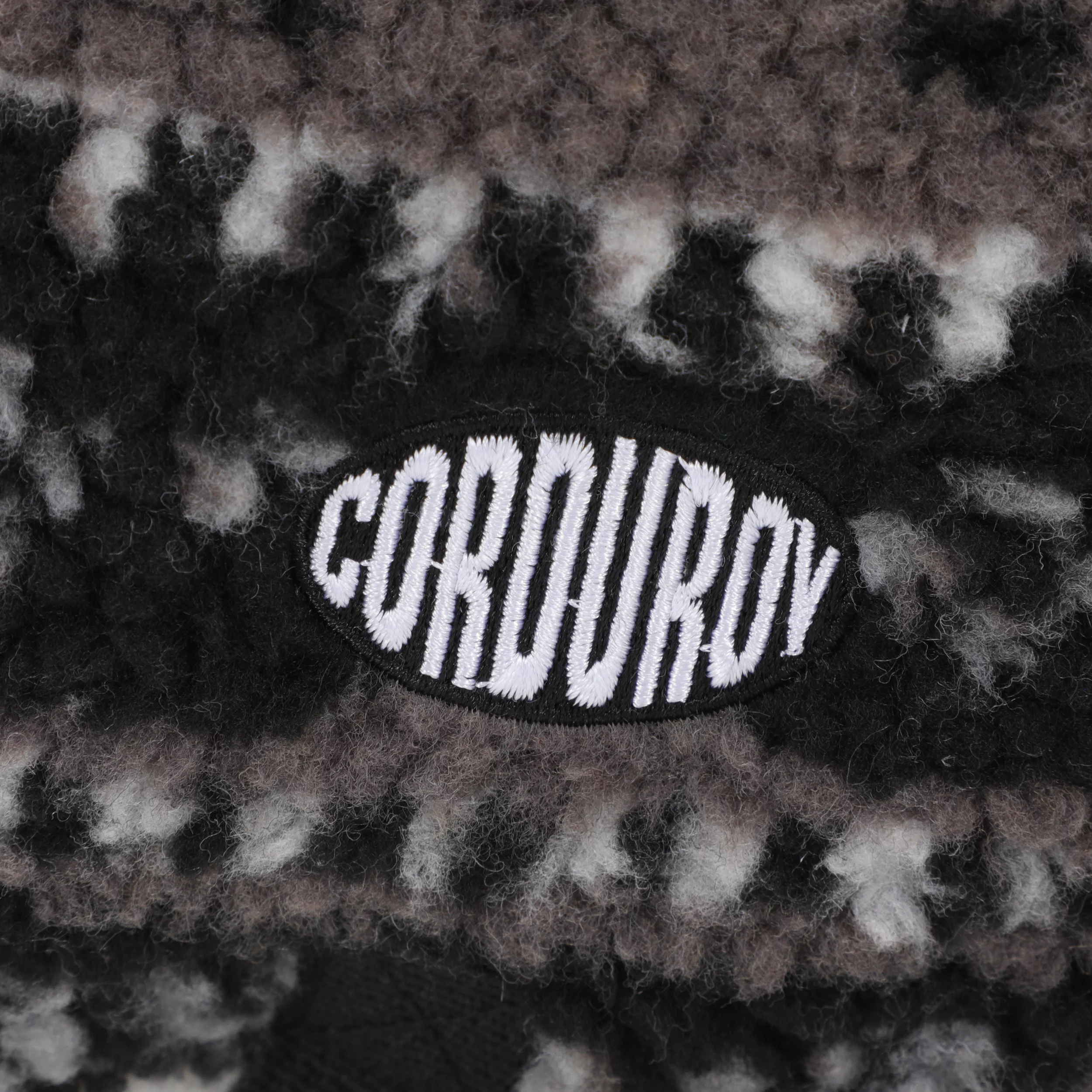 Corduroy Fleece Trapper Hat - grey | Tactics