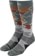 Autumn Service Snowboard Socks - duck camo grey