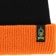 Creature Bonehead Label Beanie - black/orange - detail