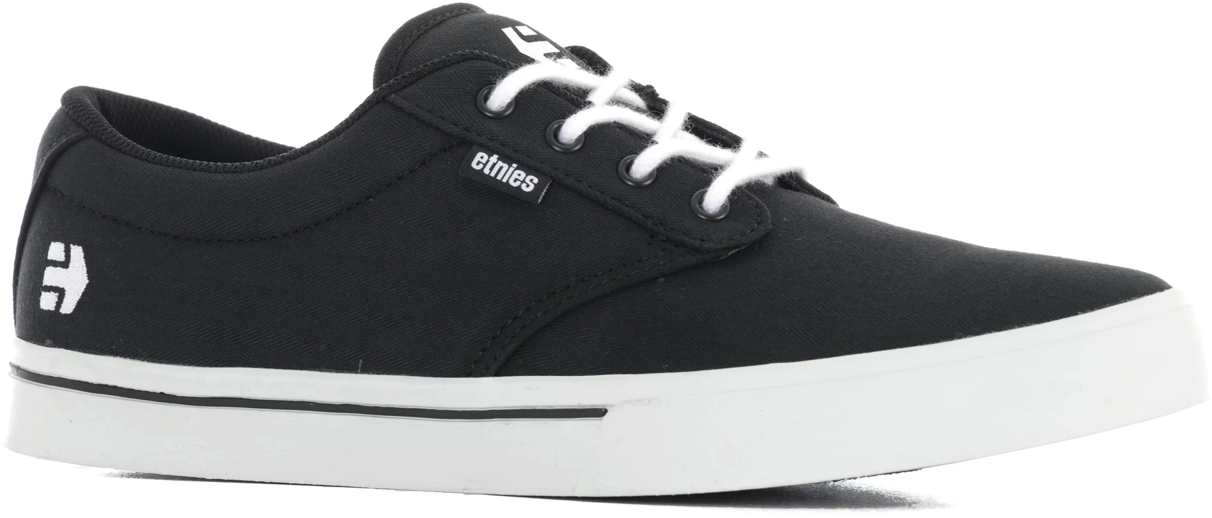 Etnies Jameson 2 Eco Skate Shoes - black/white/white | Tactics