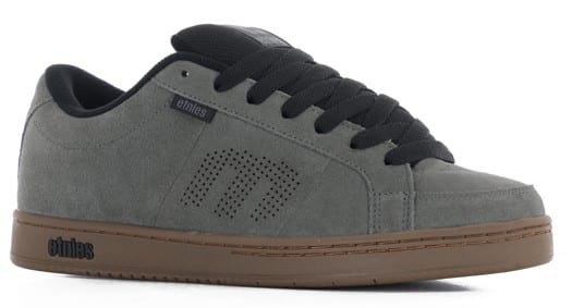 Etnies Kingpin Skate Shoes - grey/black/gum - view large