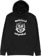Independent Motorhead Warpig Hoodie - black - front
