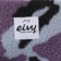 Eivy Women's Beanie Sherpa Neckwarmer - purple stray - detail