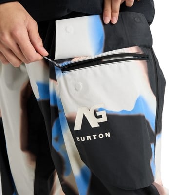 Burton AG Flyrail GORE-TEX 2L Pants - large acidic watercolor