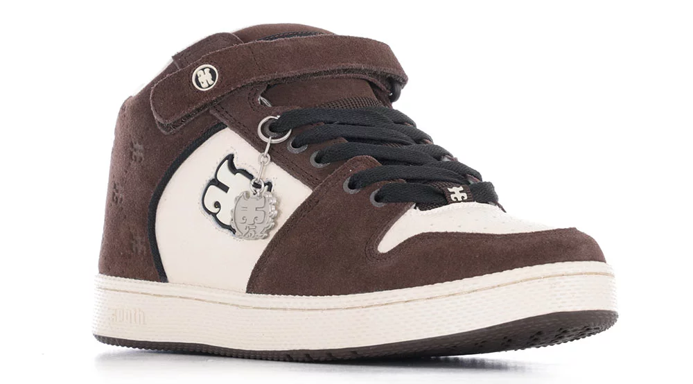 IPath Grasshopper Skate Shoes - embossed brown suede | Tactics display picture 2