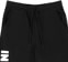 Independent Baseline Sweatpants - black - alternate front