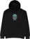 Creature Doom Skull Hoodie - black