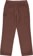 Independent Built To Grind Utility Pants - chocolate - reverse