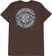 Independent Stone Summit T-Shirt - dark chocolate - reverse