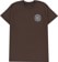 Independent Stone Summit T-Shirt - dark chocolate - front