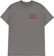 Santa Cruz Dressen Evo T-Shirt - charcoal - front