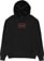 Santa Cruz Pace Torch Center Hooded Sweater - black - front