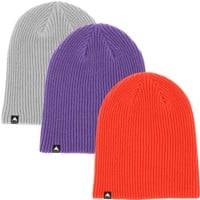 Burton Recycled DND Beanie 3-Pack - prism violet/fiesta red/gray cloud