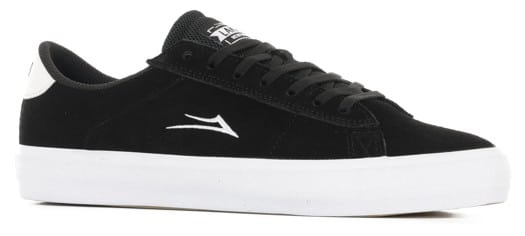 Lakai Newport Skate Shoes - black suede - view large