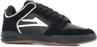 Lakai Telford Low Skate Shoes - black/glow suede