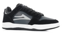 Lakai Telford Low Skate Shoes - black/grey suede