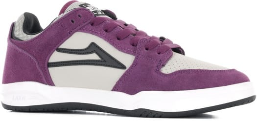 Lakai Telford Low Skate Shoes - fig suede - view large