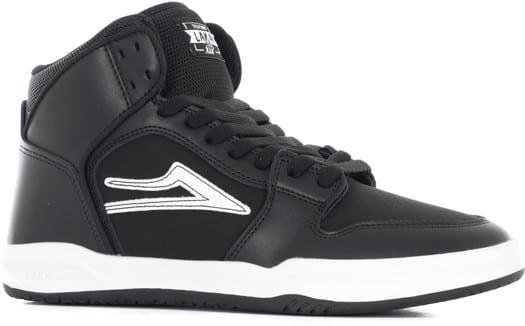 Lakai Telford Skate Shoes - black leather - view large