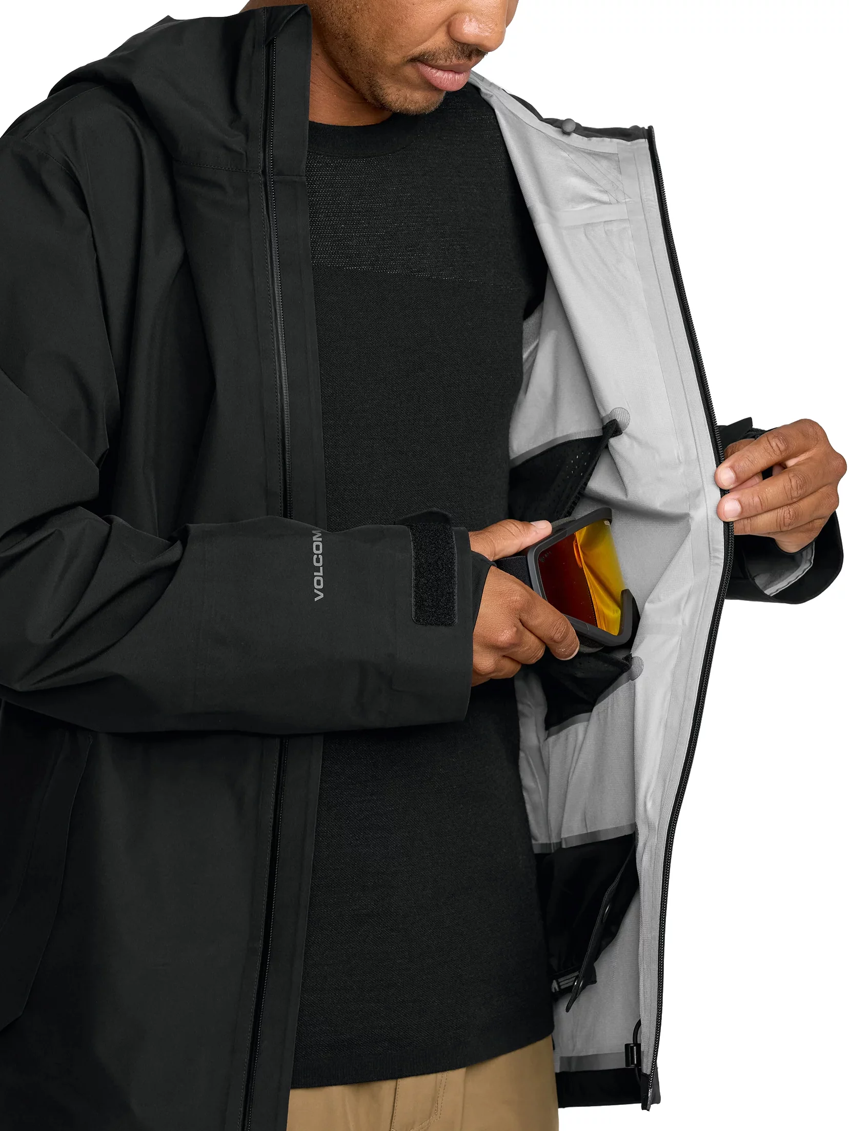 Volcom Tester 3L GORE-TEX Jacket - black | Tactics
