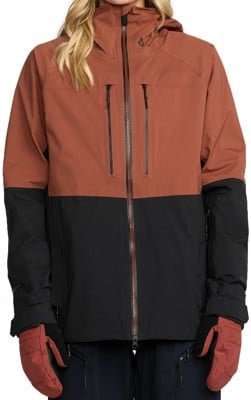 Volcom Women's VS 3L Stretch GORE-TEX Jacket - henna - view large